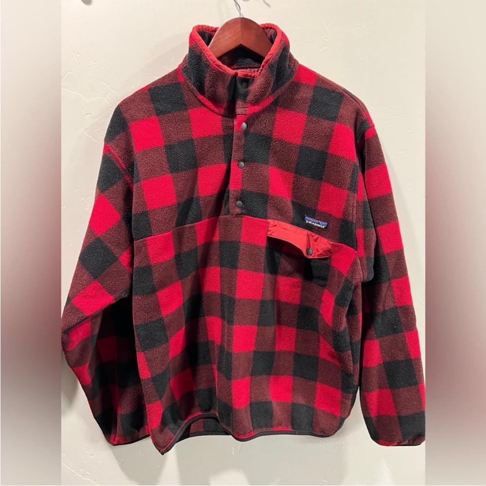 Medium Patagonia Synchilla Plaid Fleece